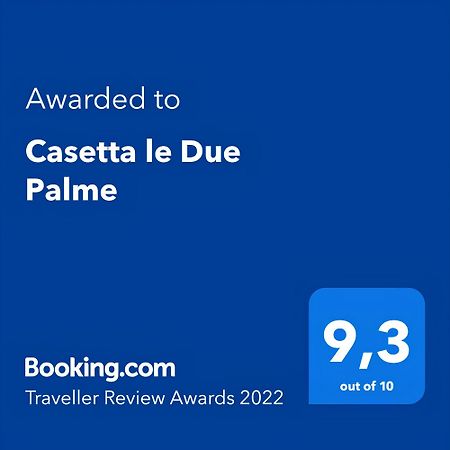 Casetta "Le Due Palme" Кастеламаре дел Голфо Екстериор снимка